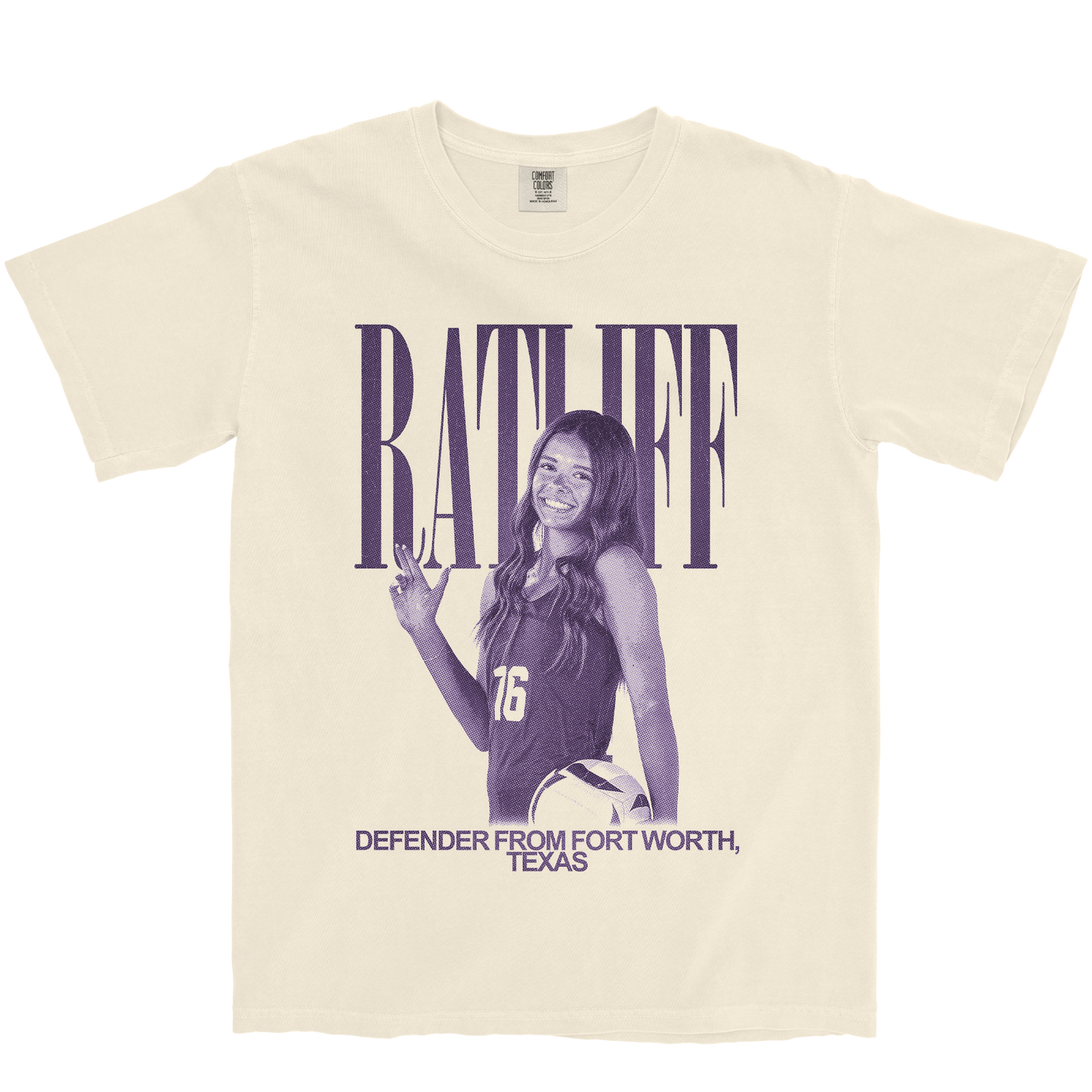 RYDER RATLIFF VINTAGE IVORY TEE