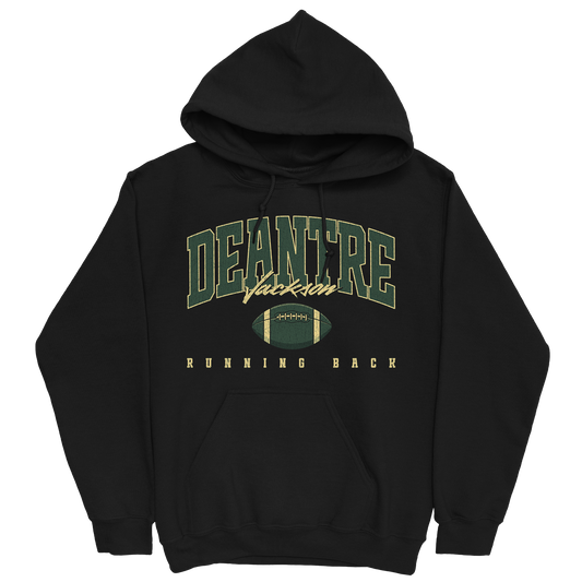 DEANTRE JACKSON RETRO BLACK HOODIE