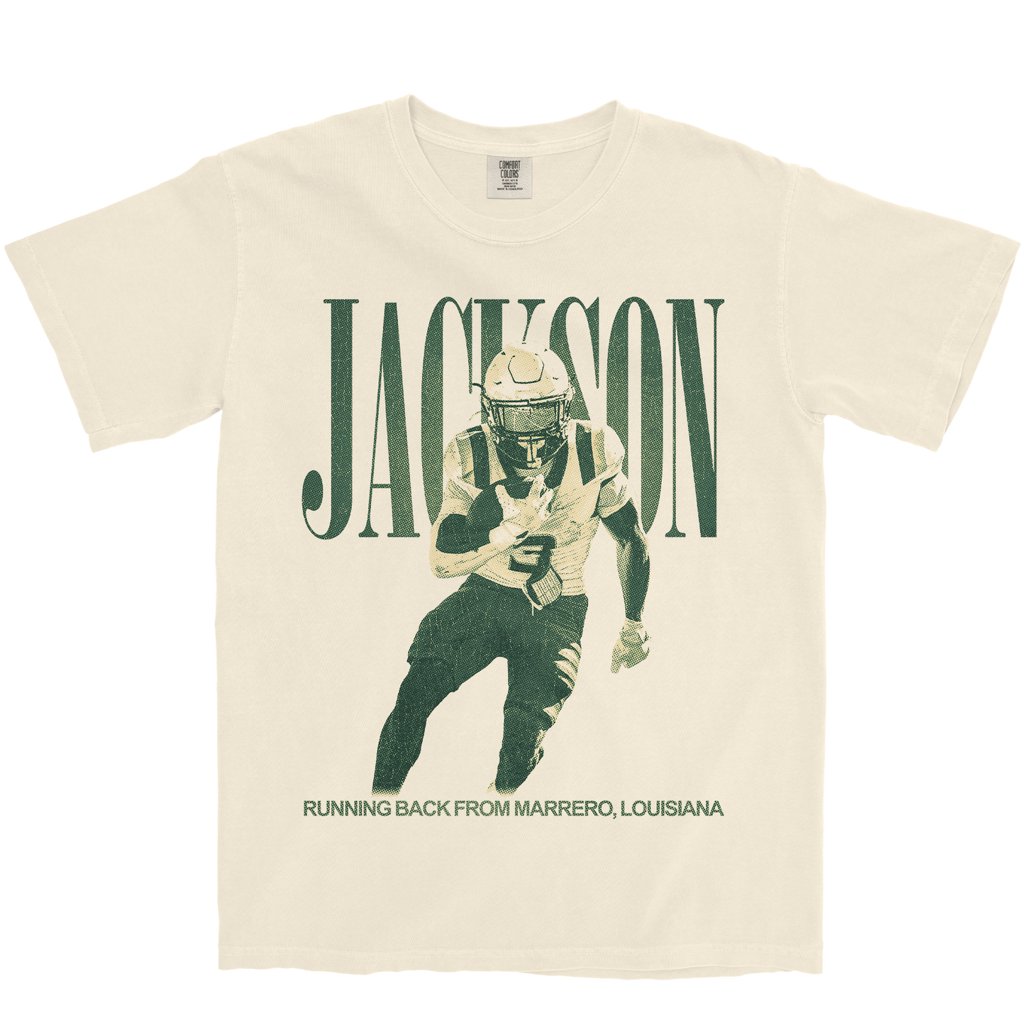 DEANTRE JACKSON VINTAGE IVORY TEE
