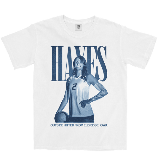 ABBEY HAYES VINTAGE WHITE TEE