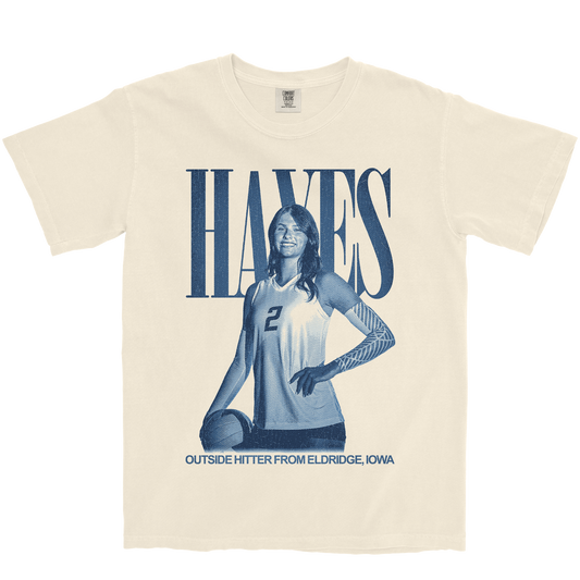 ABBEY HAYES VINTAGE IVORY TEE