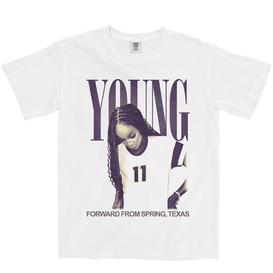 MYA YOUNG VINTAGE WHITE TEE