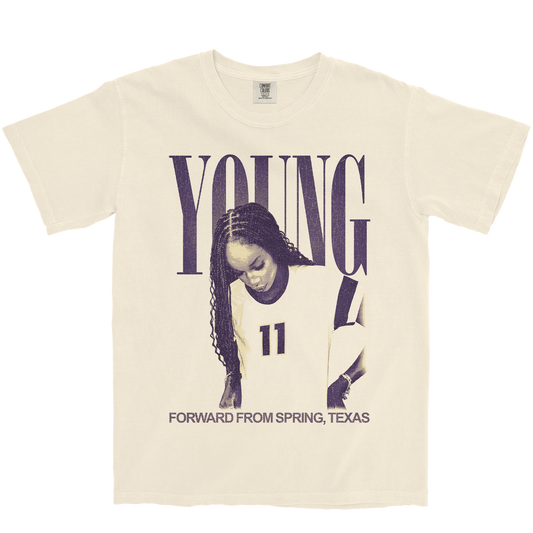 MYA YOUNG VINTAGE IVORY TEE