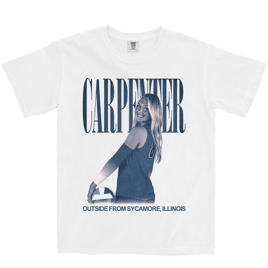 AVA CARPENTER VINTAGE WHITE TEE