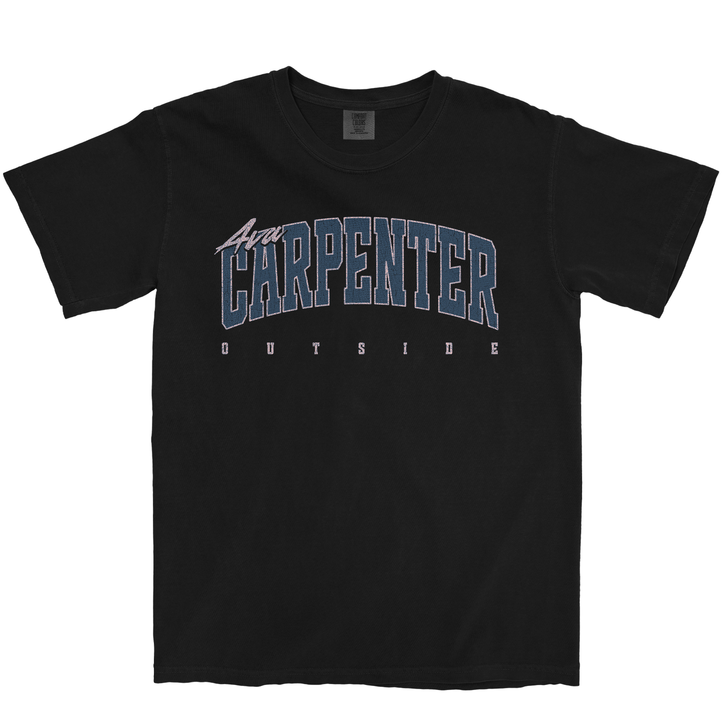 AVA CARPENTER RETRO BLACK TEE