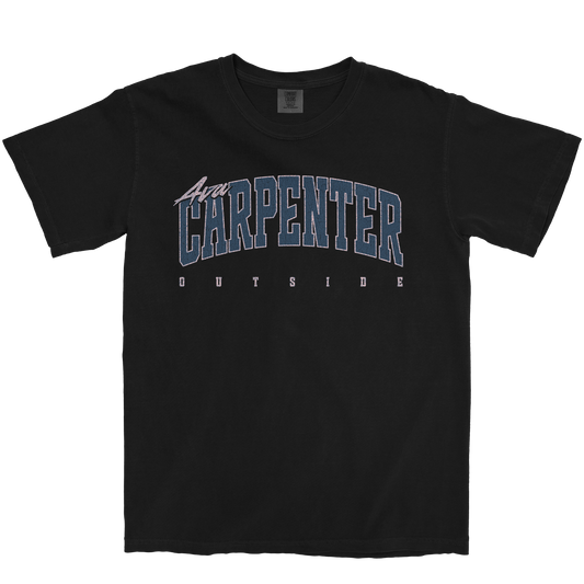 AVA CARPENTER RETRO BLACK TEE