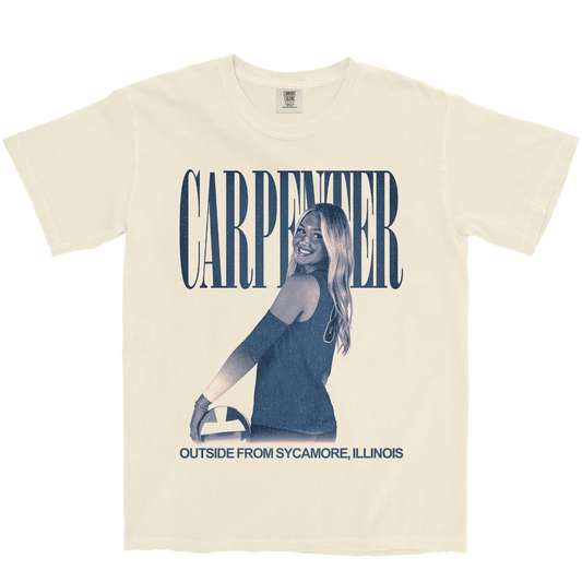AVA CARPENTER VINTAGE IVORY TEE