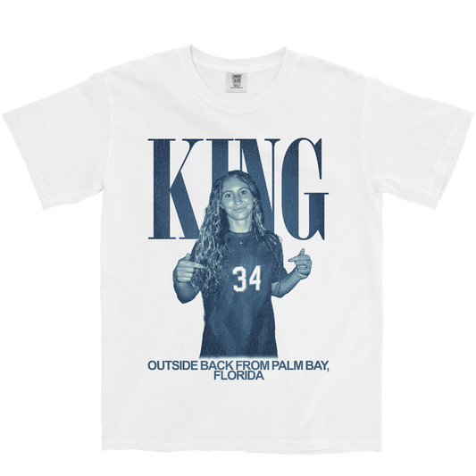 ABBY KING VINTAGE WHITE TEE
