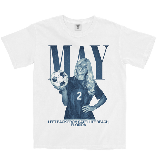 ELLE MAY VINTAGE WHITE TEE