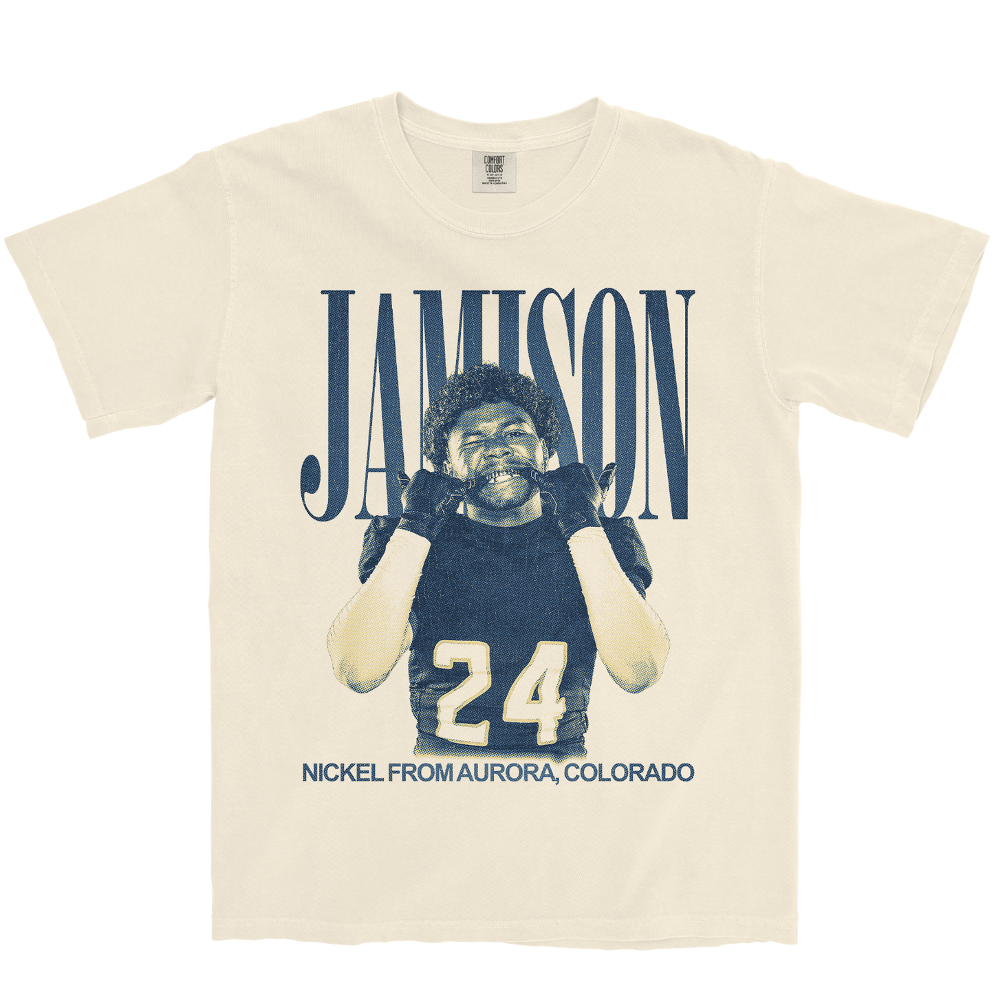 MARQUIS JAMISON VINTAGE IVORY TEE