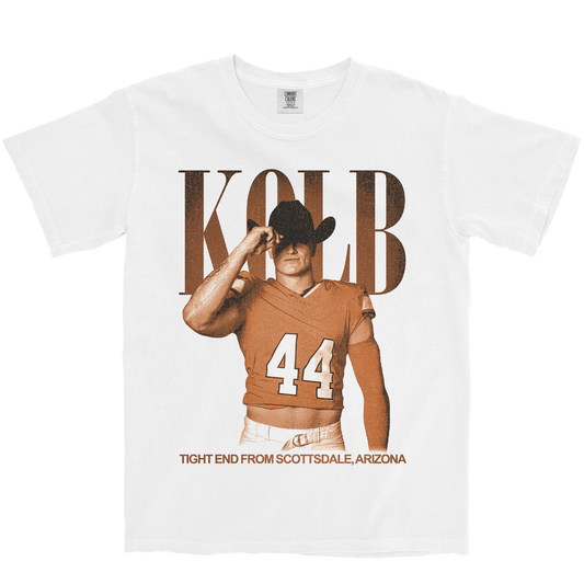 CARSON KOLB VINTAGE WHITE TEE