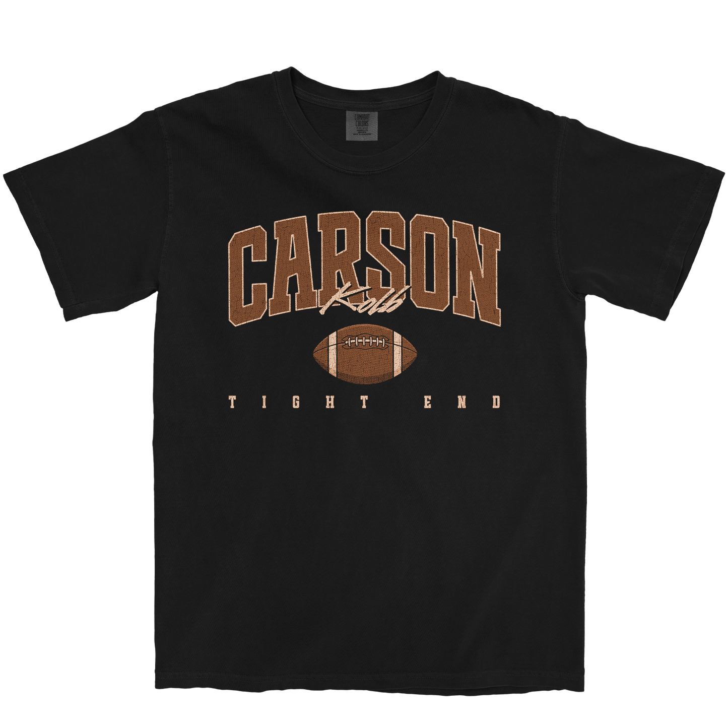 CARSON KOLB RETRO BLACK TEE