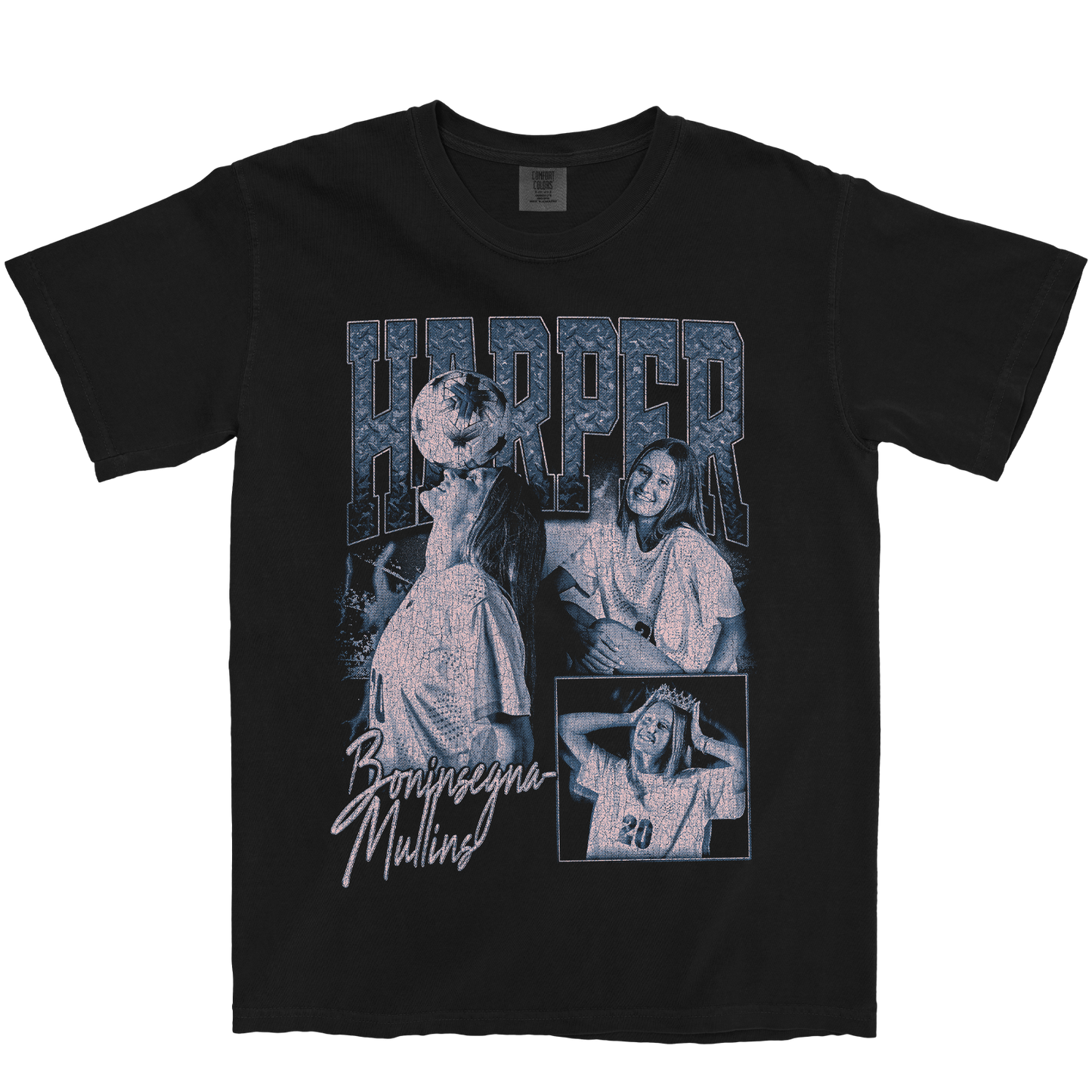 HARPER BONINSEGNA-MULLINS GRAPHIC BLACK TEE