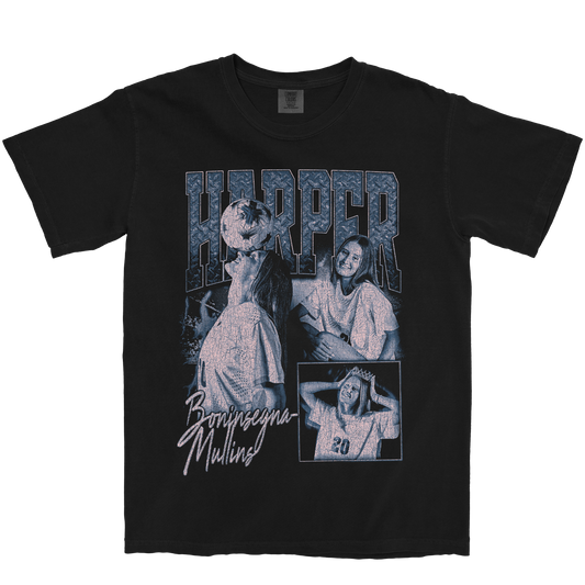 HARPER BONINSEGNA-MULLINS GRAPHIC BLACK TEE