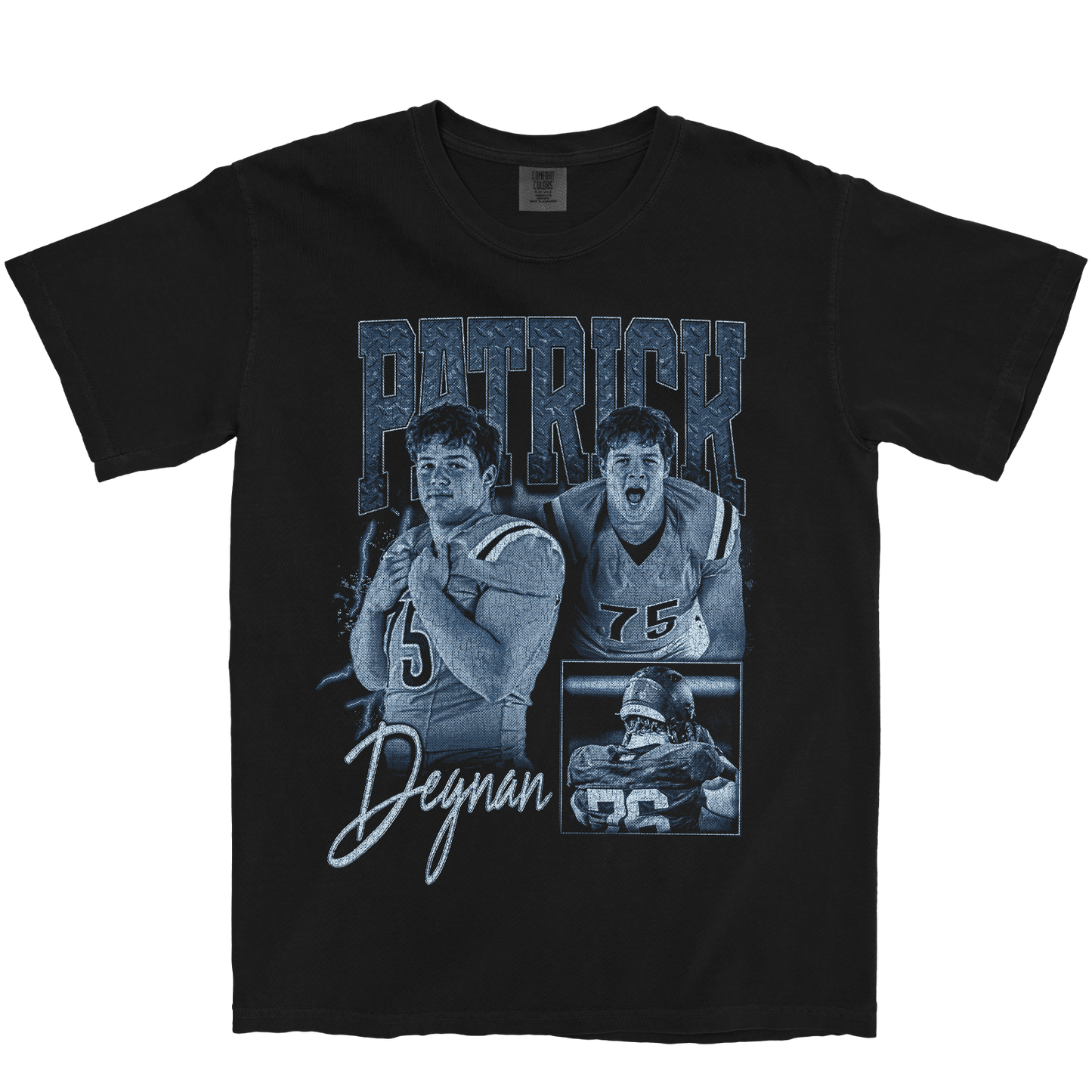 PATRICK DEGNAN GRAPHIC BLACK TEE