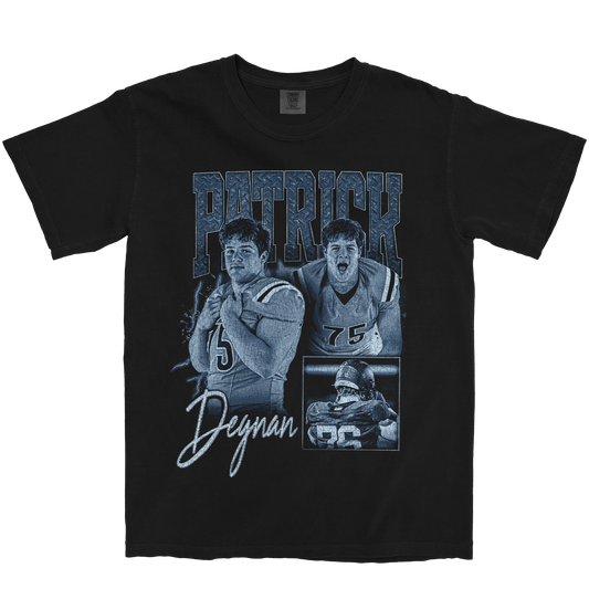 PATRICK DEGNAN GRAPHIC BLACK TEE