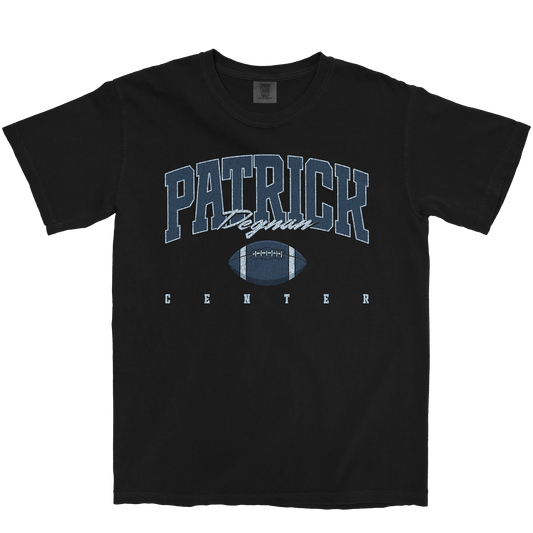 PATRICK DEGNAN RETRO BLACK TEE