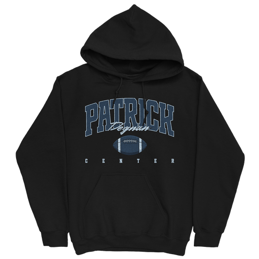 PATRICK DEGNAN RETRO BLACK HOODIE