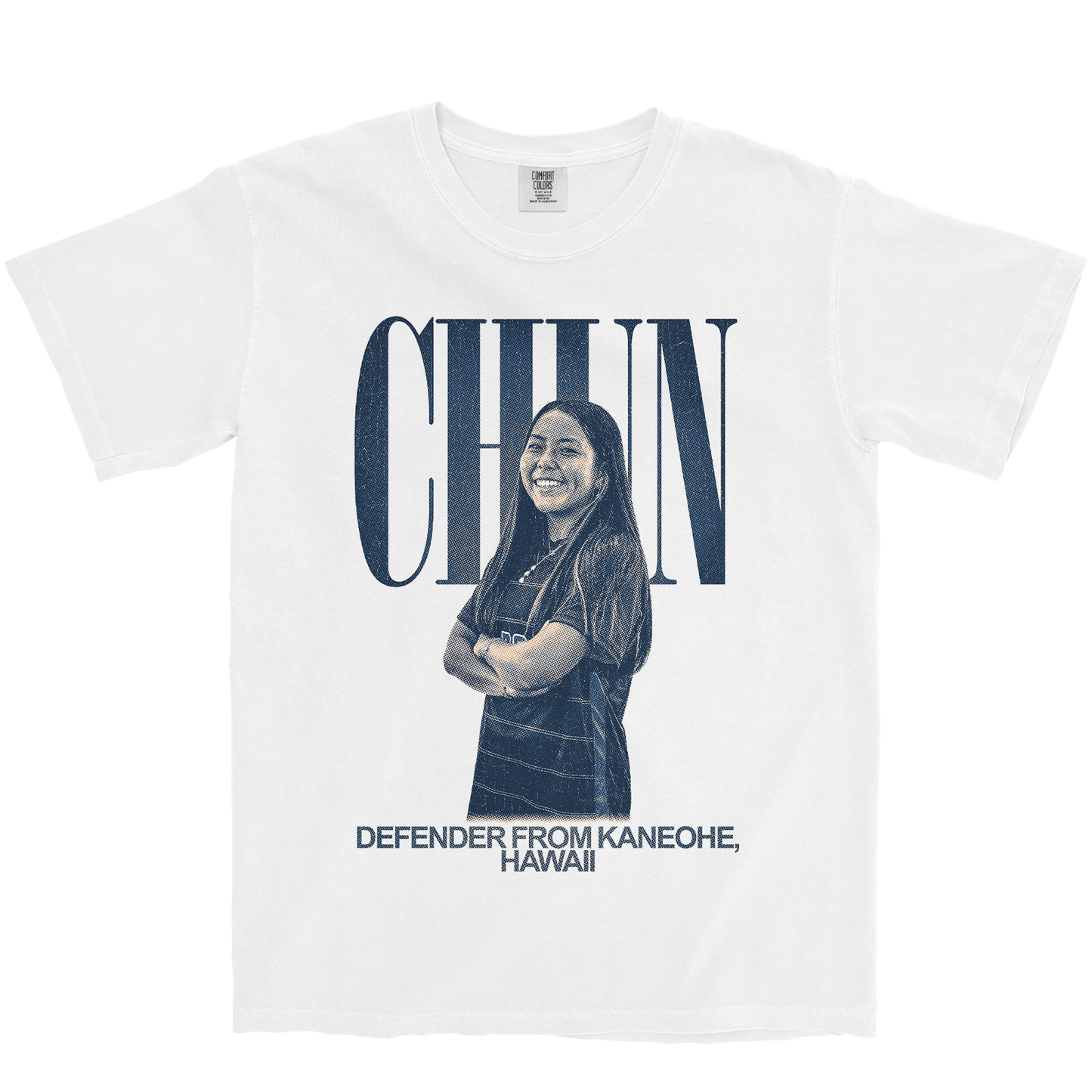 ELLA CHUN VINTAGE WHITE TEE