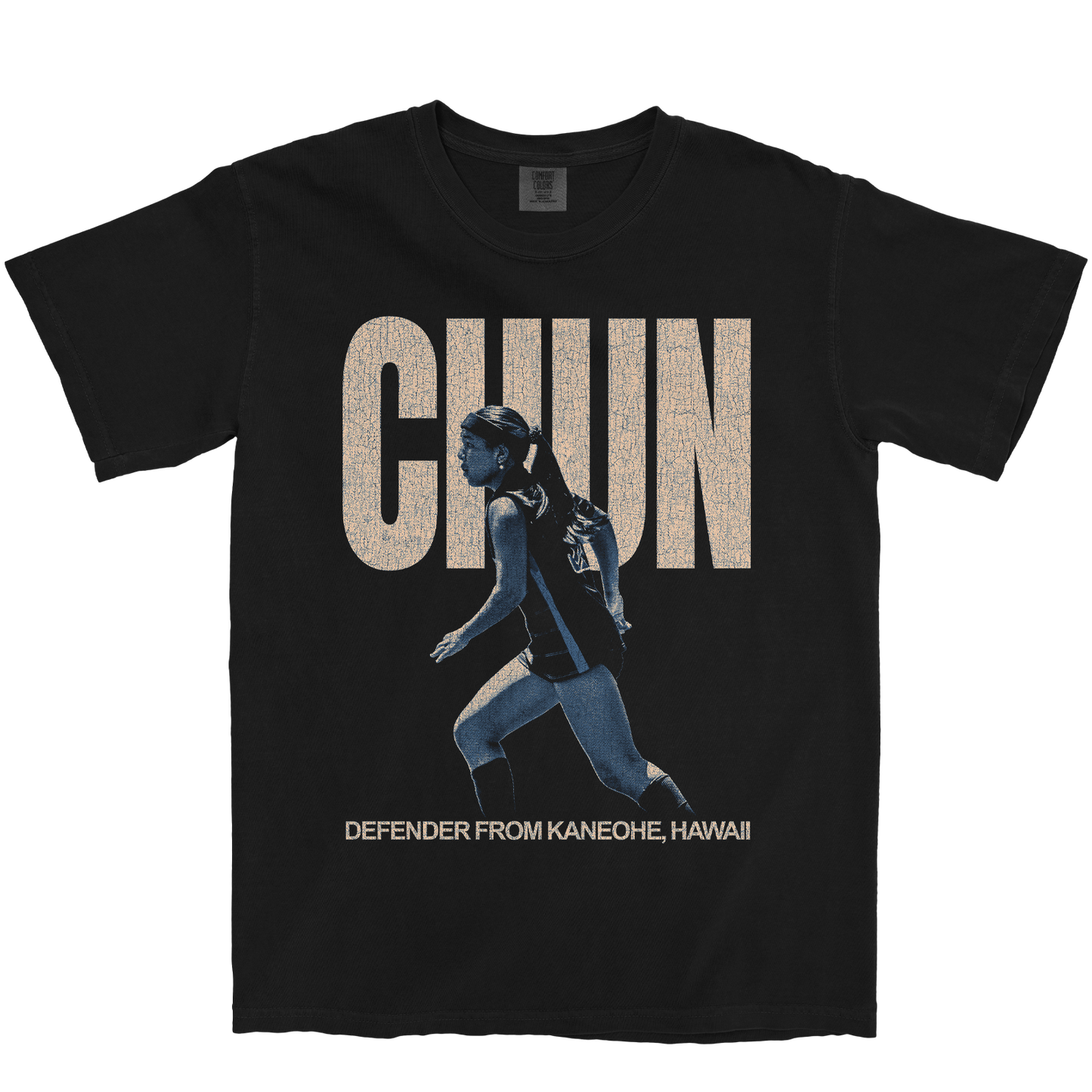 ELLA CHUN VINTAGE BLACK TEE