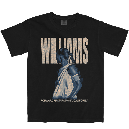 JAIDYN WILLIAMS VINTAGE BLACK TEE