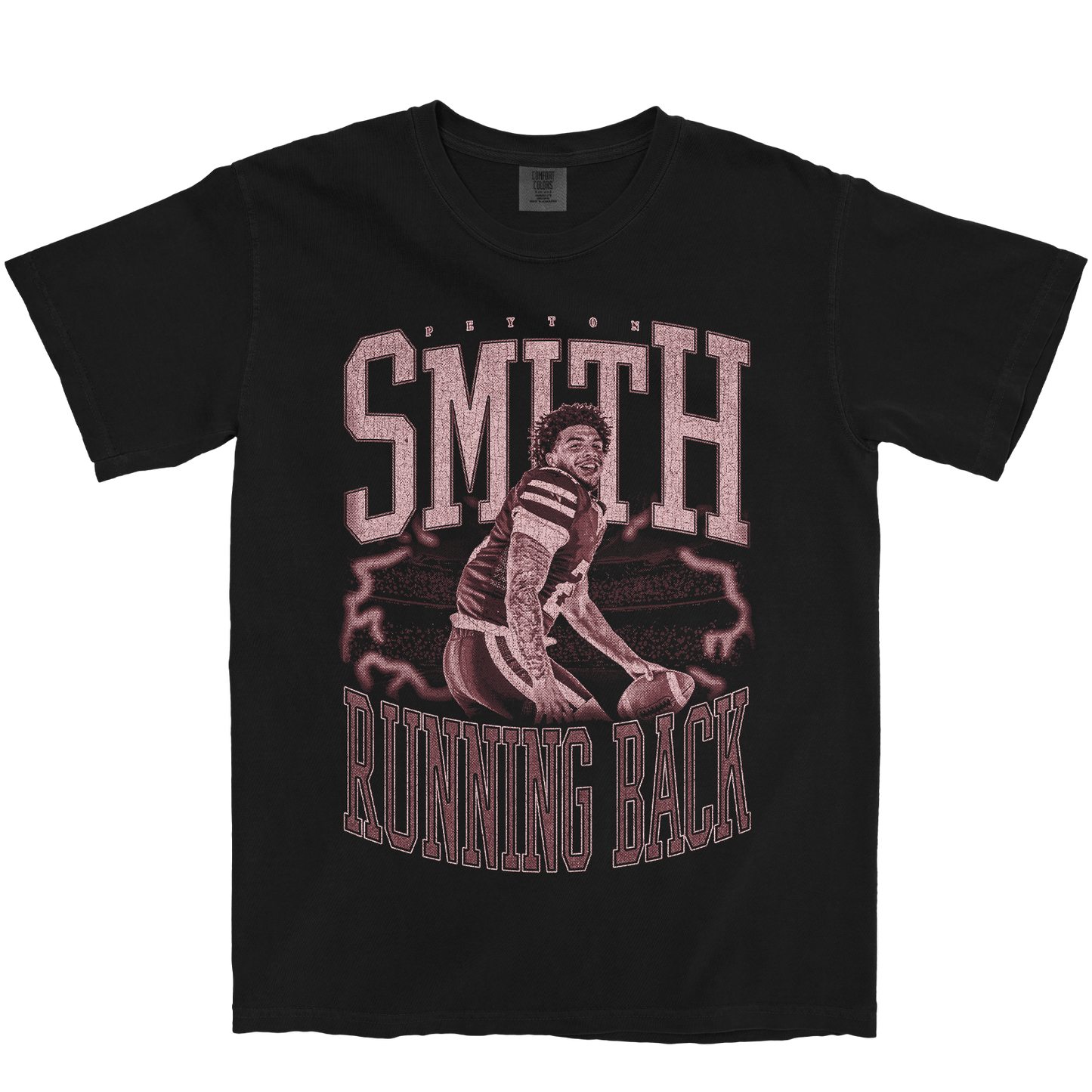 PEYTON SMITH VINTAGE BLACK TEE