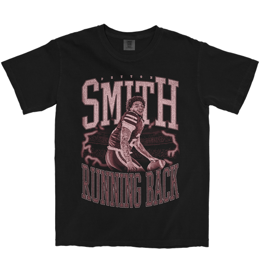PEYTON SMITH VINTAGE BLACK TEE