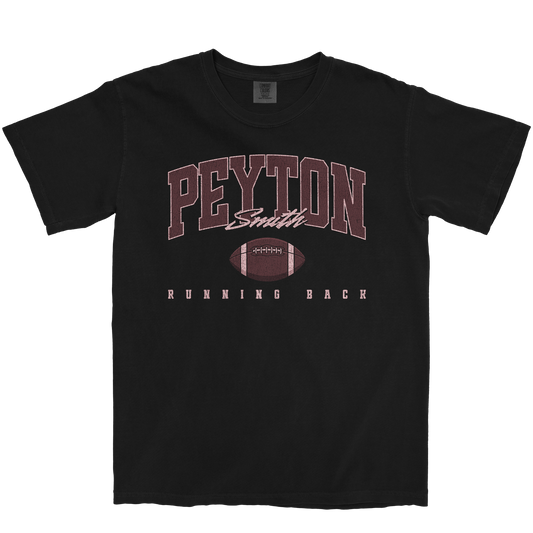 PEYTON SMITH RETRO BLACK TEE