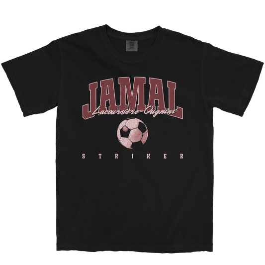 JAMAL LACOURSIERE-OUGNIWI RETRO BLACK TEE