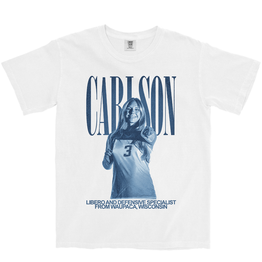 PEYTON CARLSON VINTAGE WHITE TEE