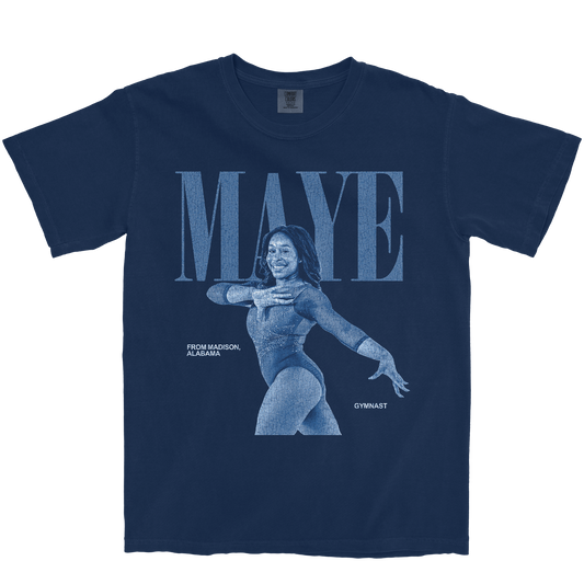 TAYLOR MAYE VINTAGE NAVY TEE