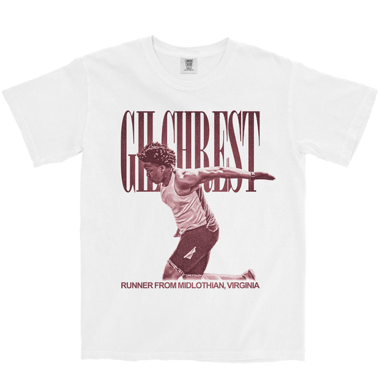 JAYDEN GILCHREST VINTAGE WHITE TEE