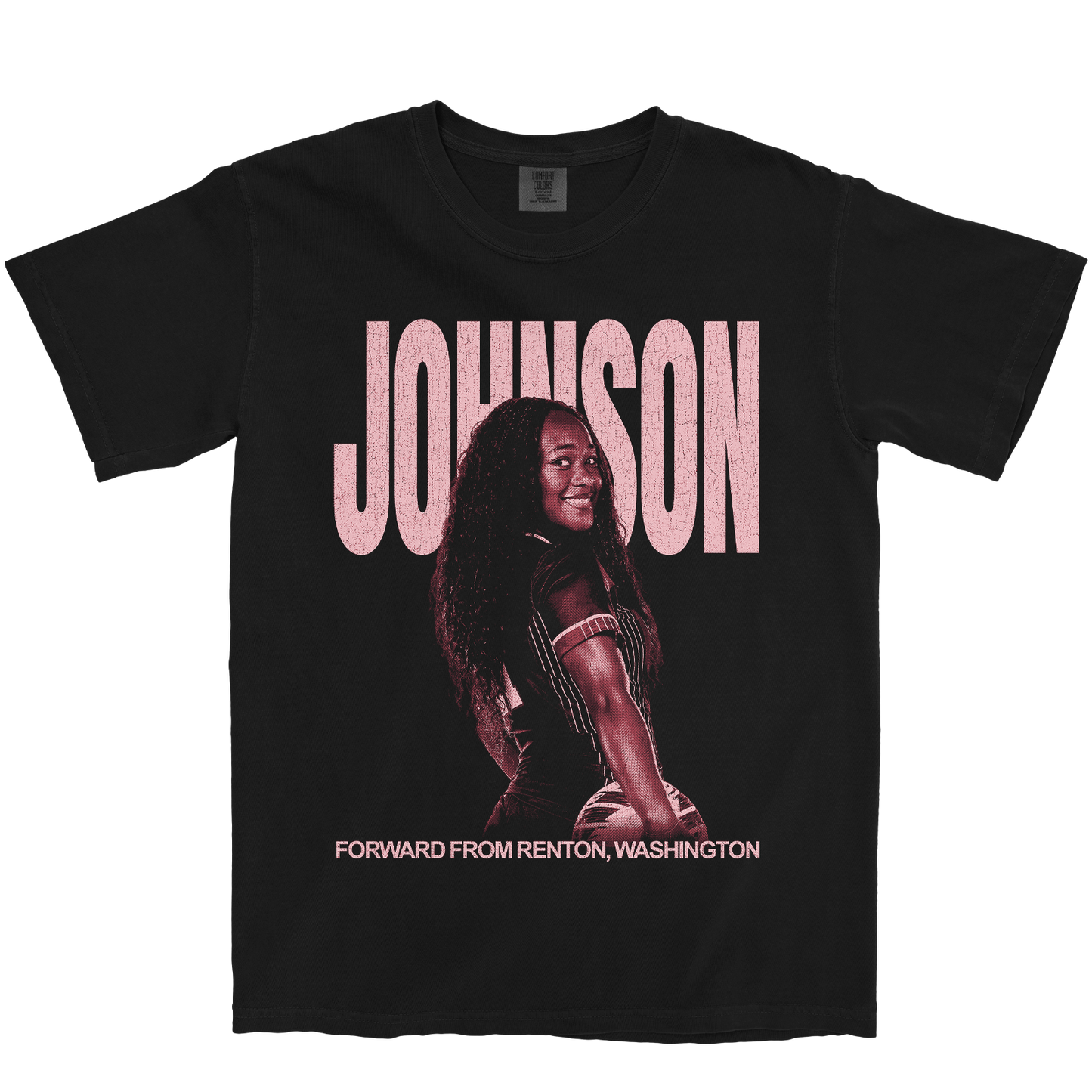 SYDNEE JOHNSON VINTAGE BLACK TEE