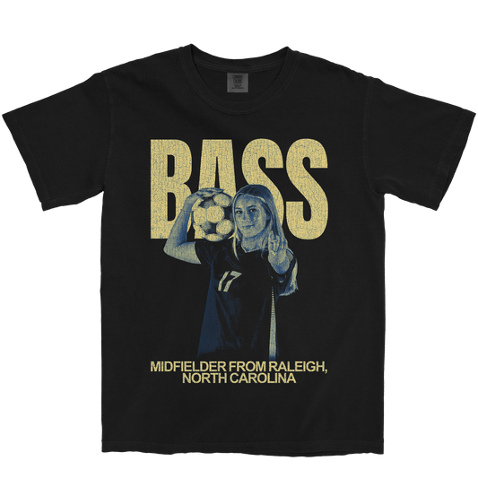 MADI BASS VINTAGE BLACK TEE
