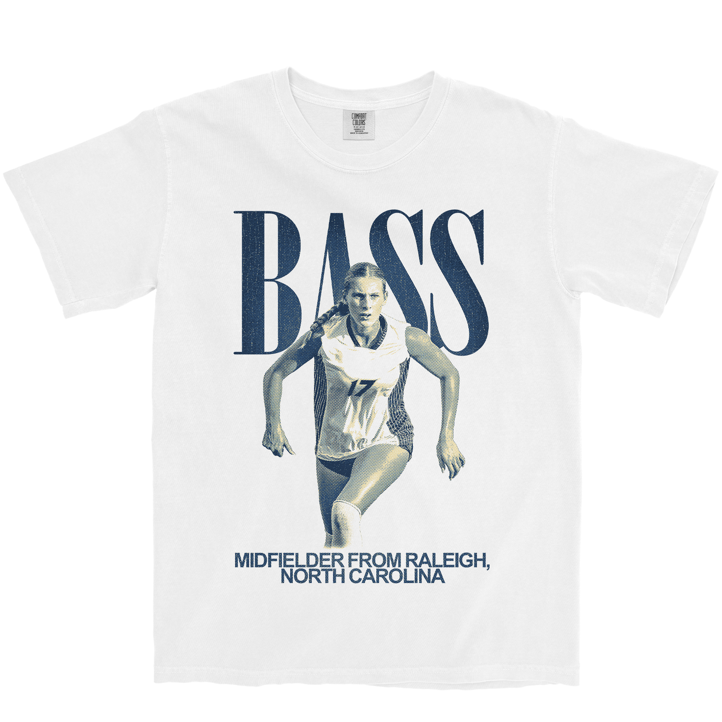 MADI BASS VINTAGE WHITE TEE
