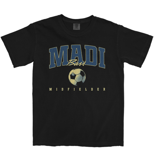 MADI BASS RETRO BLACK TEE