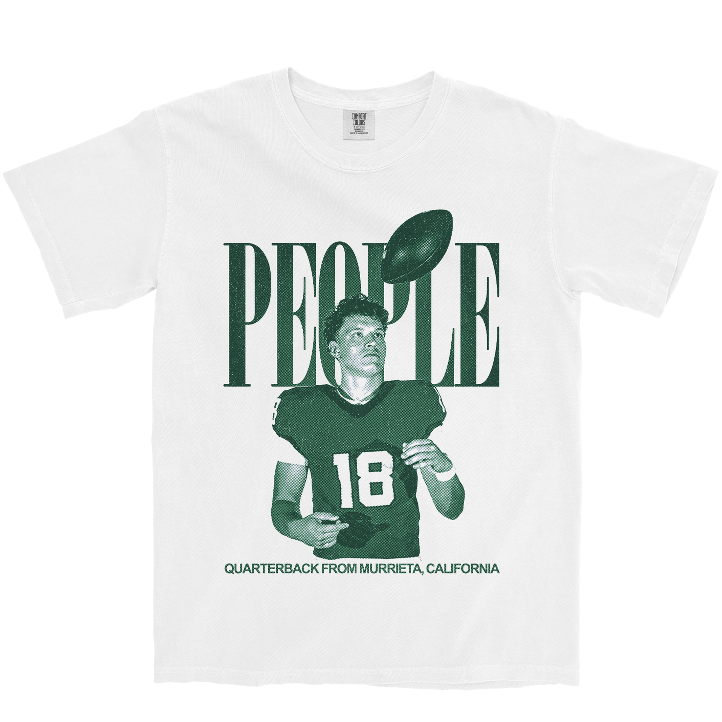 TRE PEOPLE VINTAGE WHITE TEE