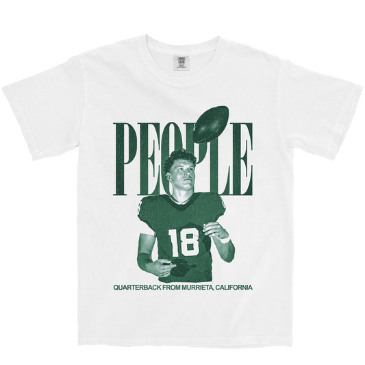 TRE PEOPLE VINTAGE WHITE TEE