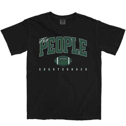TRE PEOPLE RETRO BLACK TEE