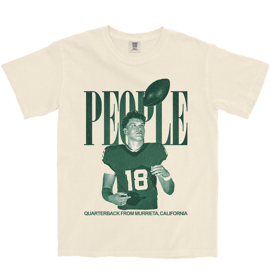 TRE PEOPLE VINTAGE IVORY TEE