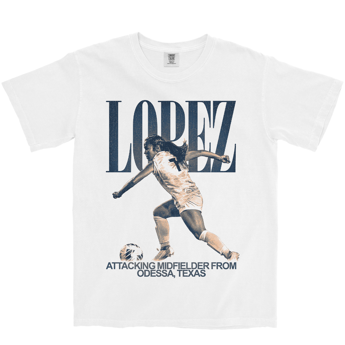 ANAI LOPEZ VINTAGE WHITE TEE
