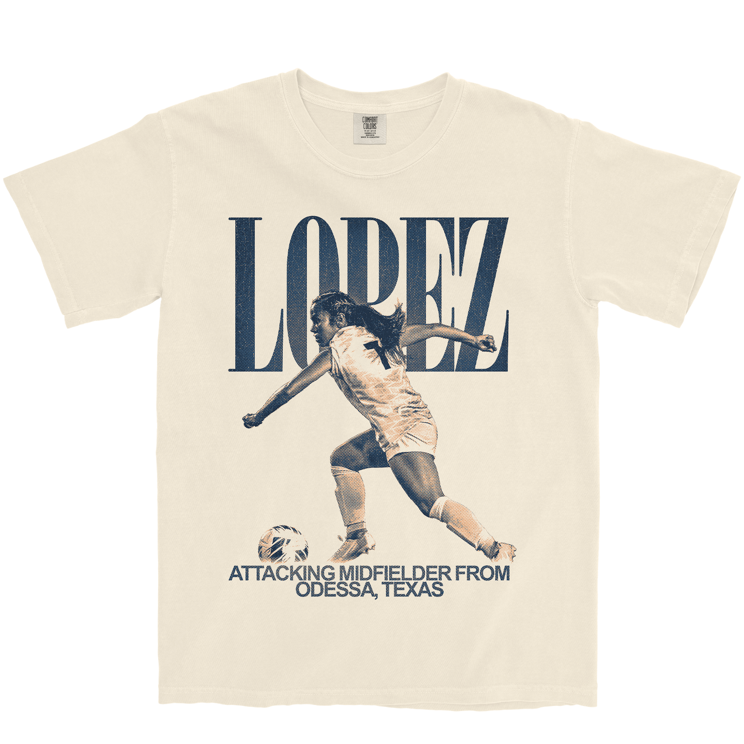 ANAI LOPEZ VINTAGE IVORY TEE