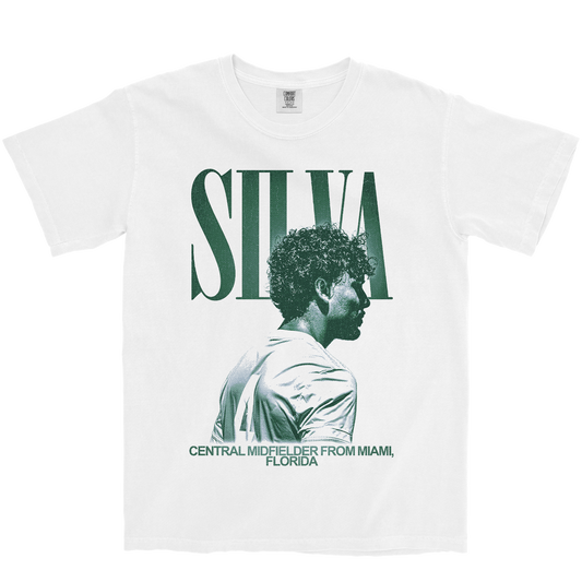 SAUL SILVA VINTAGE WHITE TEE
