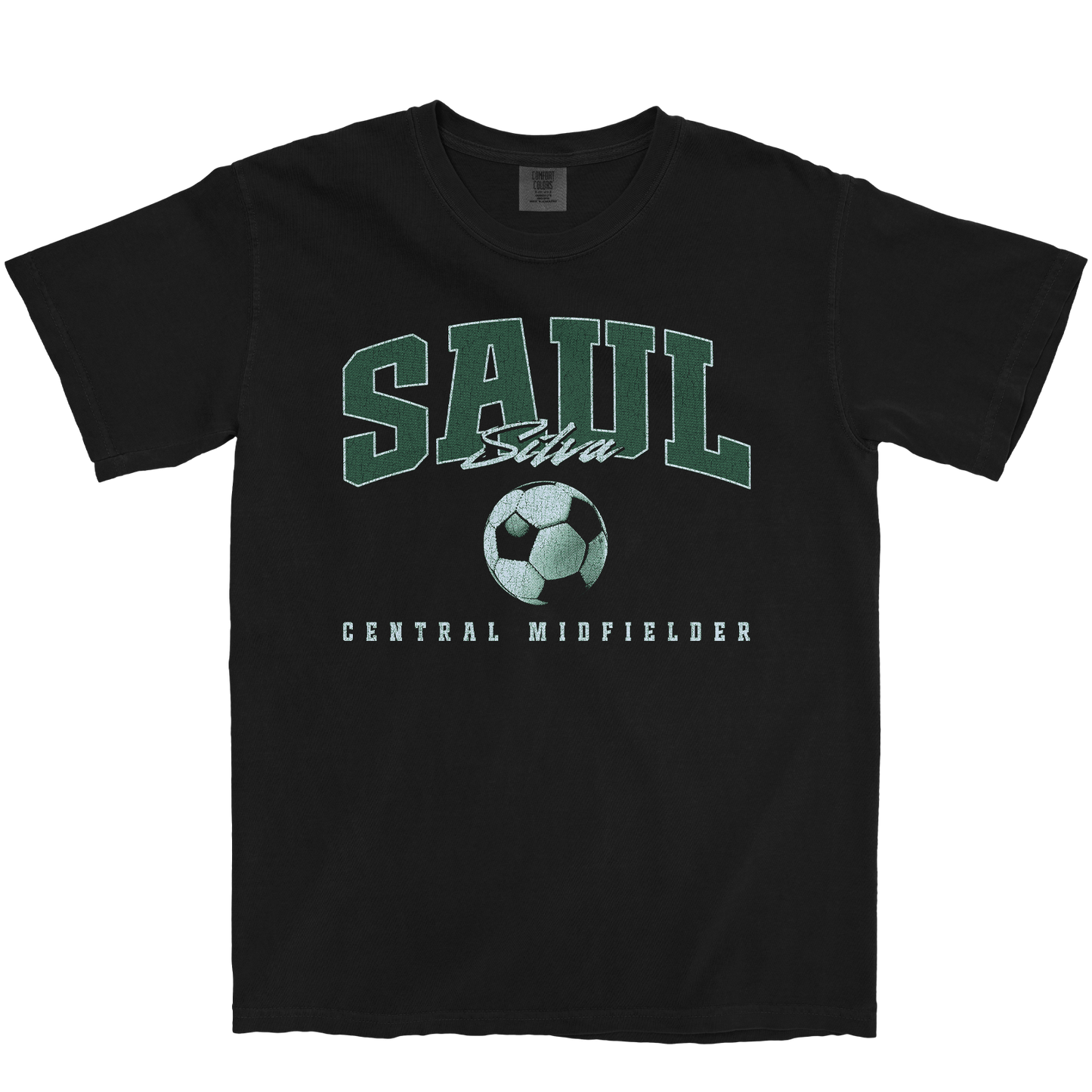 SAUL SILVA RETRO BLACK TEE