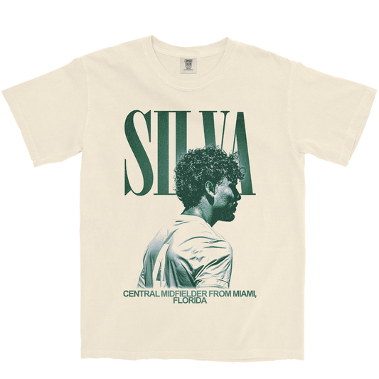 SAUL SILVA VINTAGE IVORY TEE