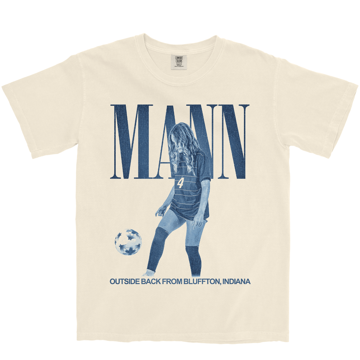 GRACE MANN VINTAGE IVORY TEE
