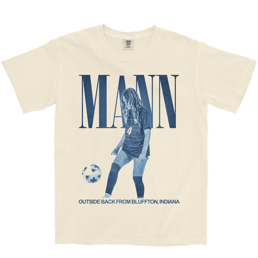 GRACE MANN VINTAGE IVORY TEE