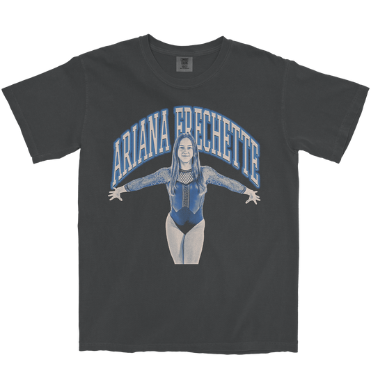 ARIANA FRECHETTE RETRO GRAPHITE TEE