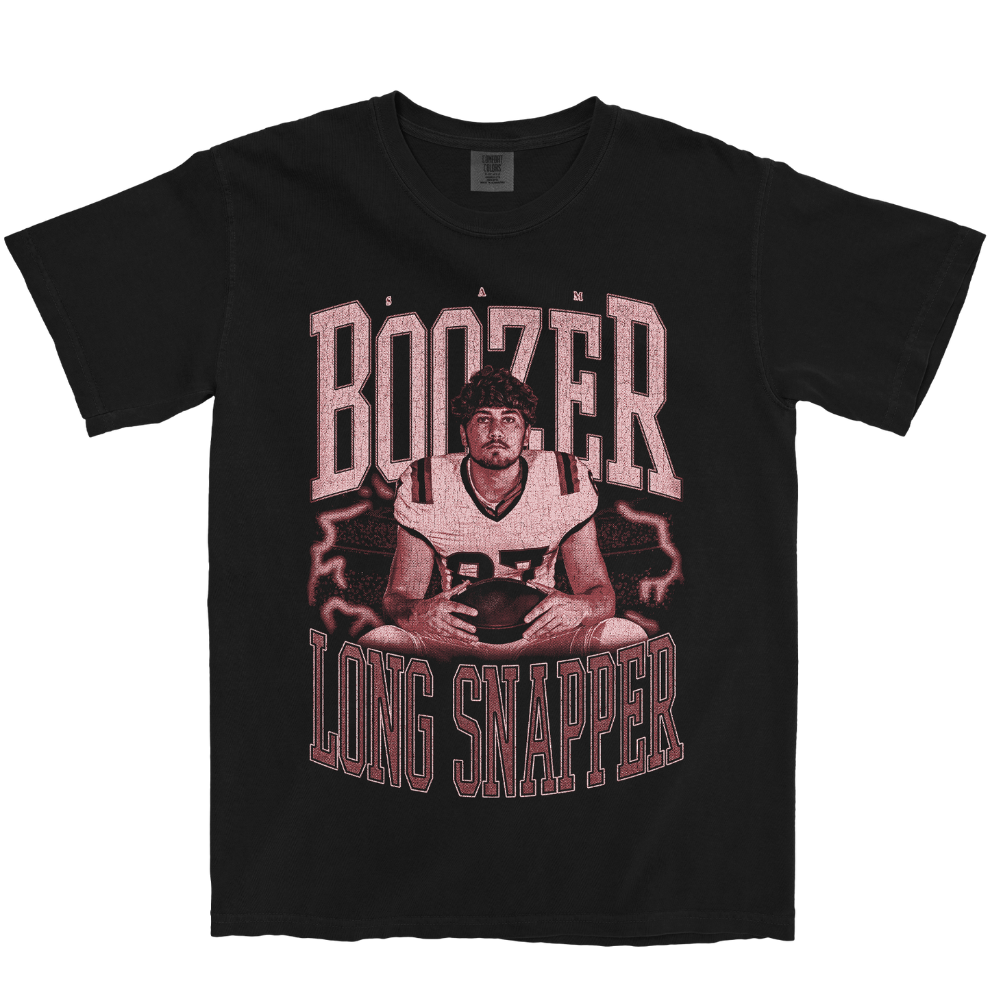 SAM BOOZER VINTAGE BLACK TEE
