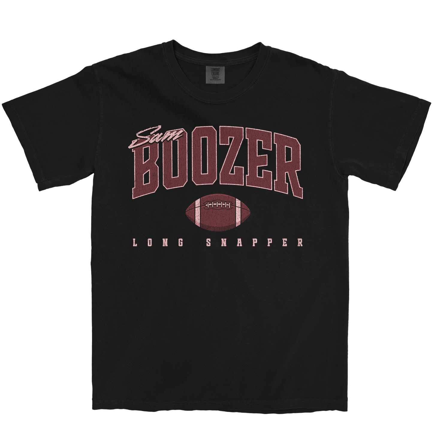 SAM BOOZER RETRO BLACK TEE